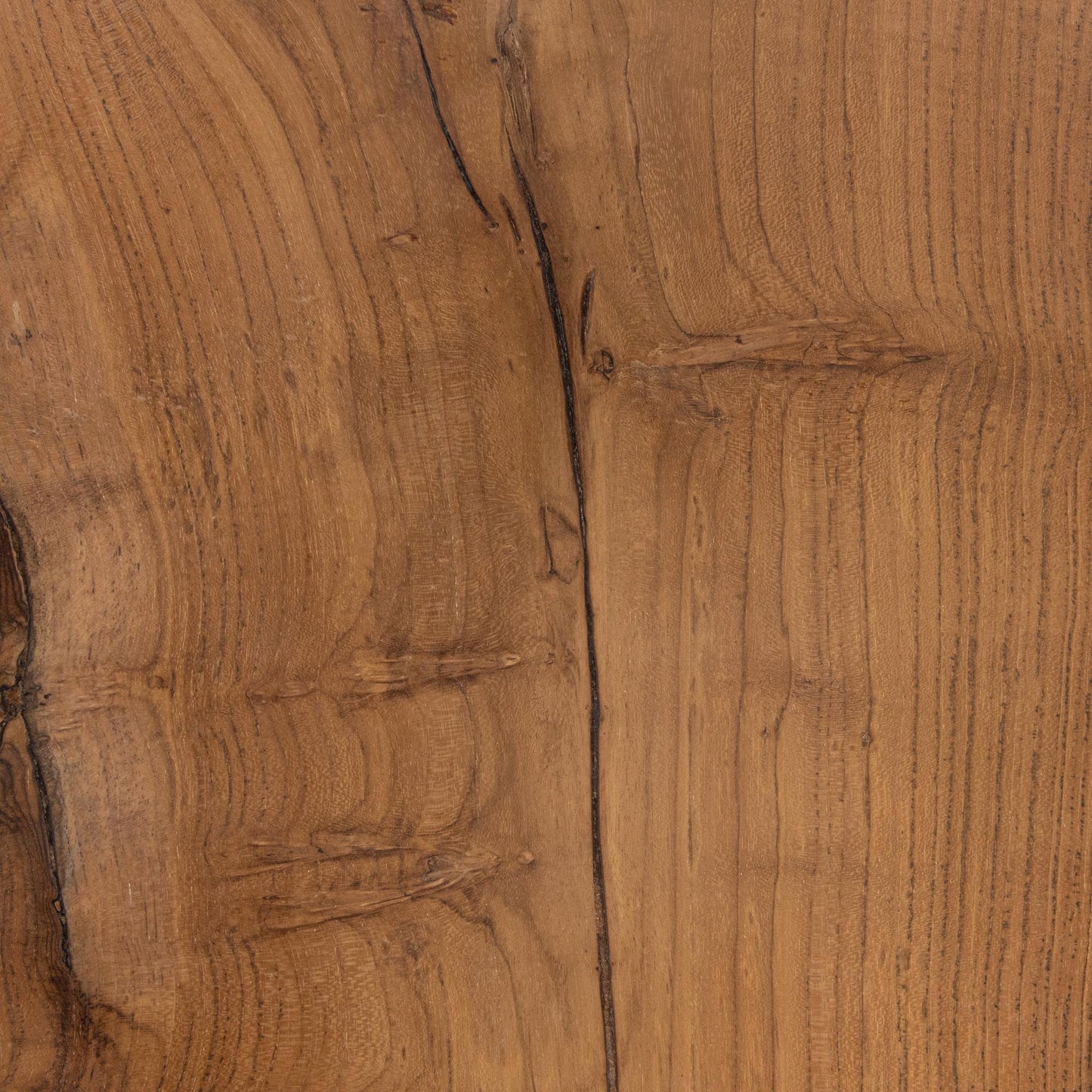 Natural Teak Wood Accent & End Table Rhea Accent Table Collection