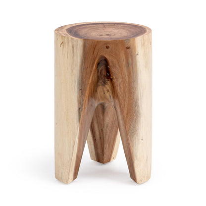 Natural Meh Wood Accent & End Table Vela Accent 18" Table Collection