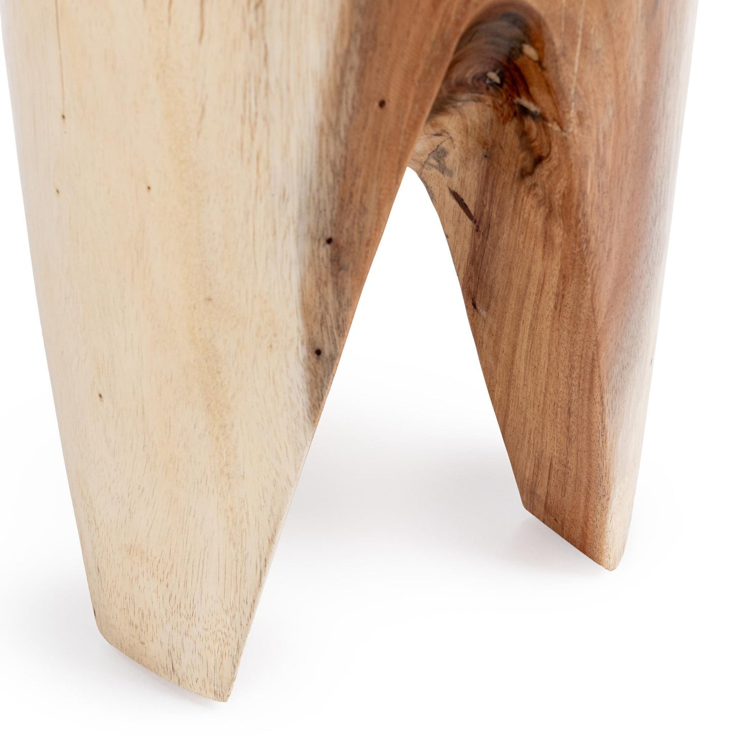 Natural Meh Wood Accent & End Table Vela Accent 18" Table Collection