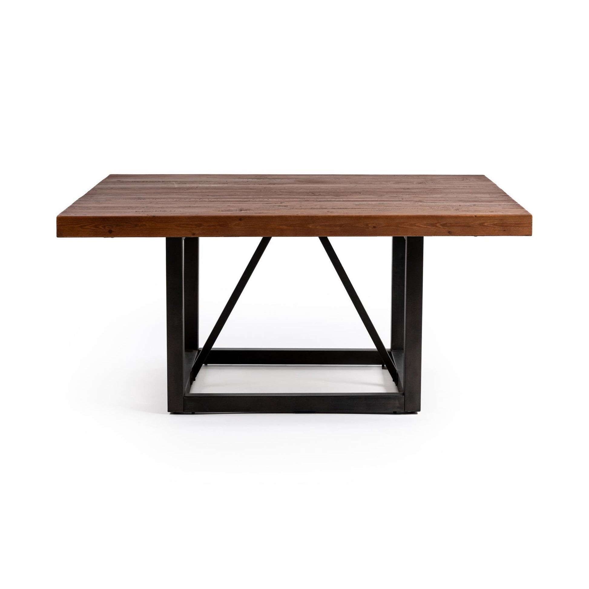 Brown Reclaimed Pine Dining Table Messina Dining Table Collection