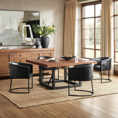 Brown Reclaimed Pine Dining Table Messina Dining Table Collection