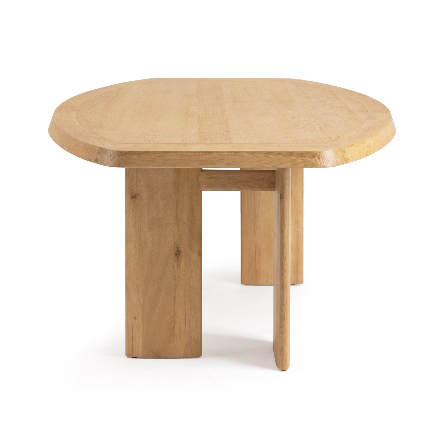 Saltair Natural Oak Wood Dining Table Sorento 94" Dining Table Saltair Natural Collection