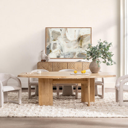 Sorento 94" Dining Table Saltair Natural Saltair Natural