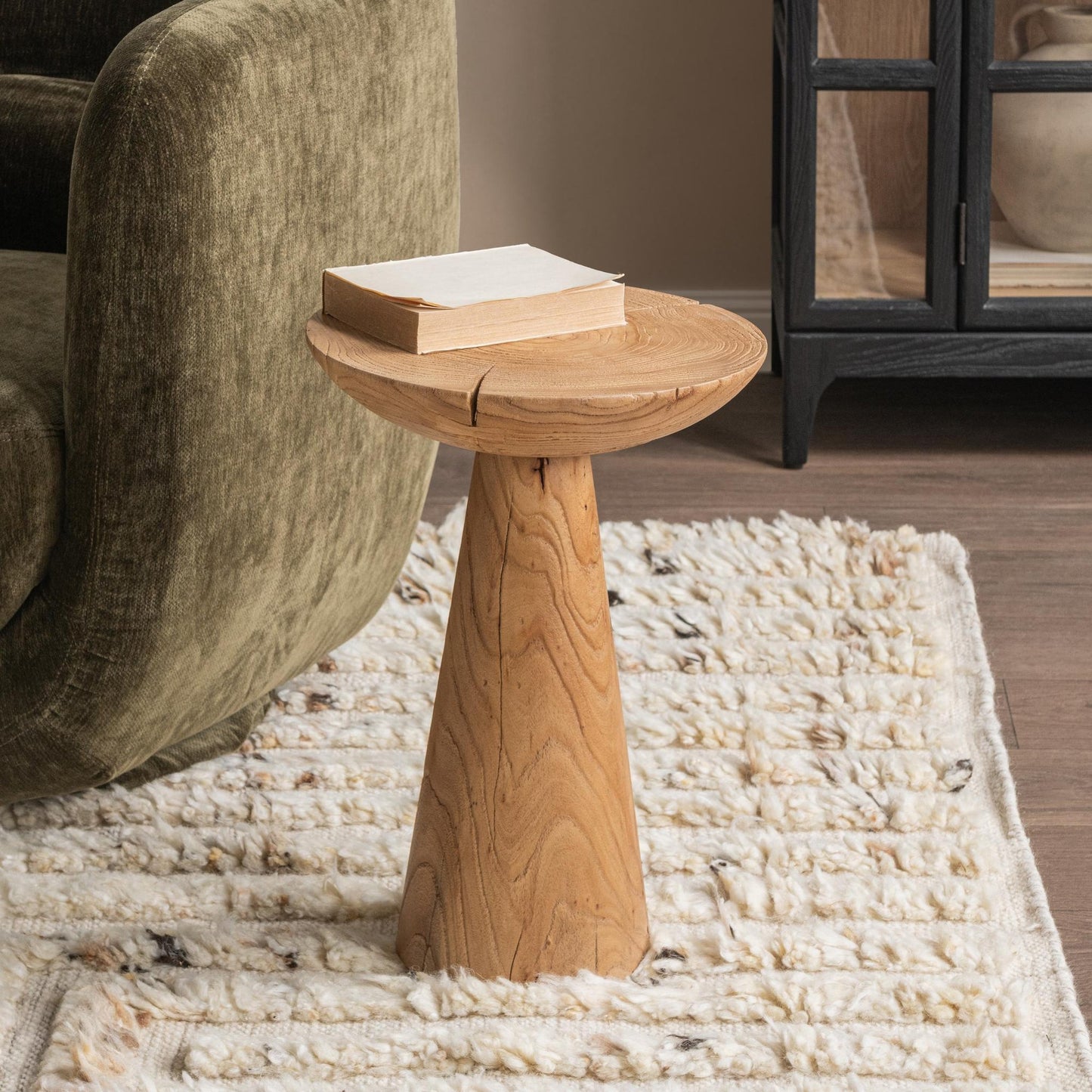 Heartwood Natural Reclaimed Elm Accent & End Table Alina Accent Table Heartwood Natural Collection