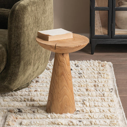 Heartwood Natural Reclaimed Elm Accent & End Table Alina Accent Table Heartwood Natural Collection