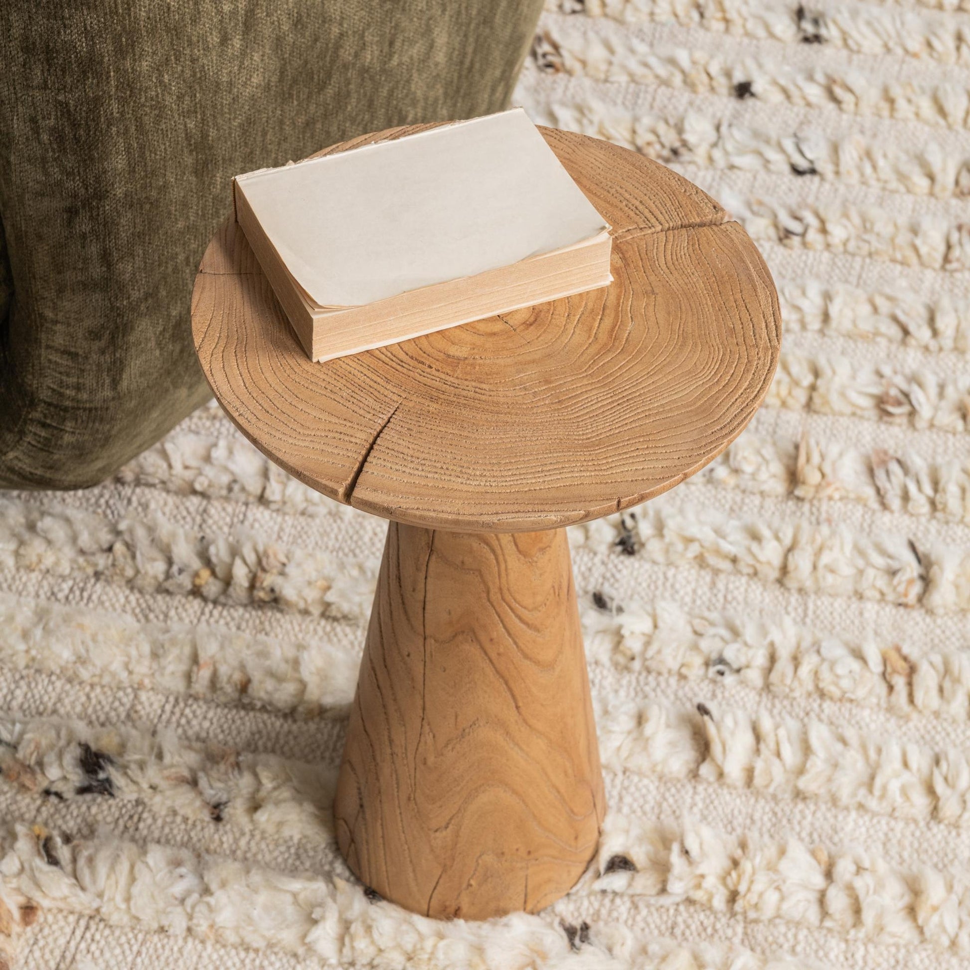 Heartwood Natural Reclaimed Elm Accent & End Table Alina Accent Table Heartwood Natural Collection