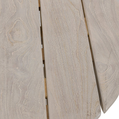 Gray Teak Wood Outdoor Coffee Table Dawn Outdoor Coffee Table Collection