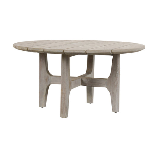 Gray Teak Wood Outdoor Coffee Table Dawn Outdoor Coffee Table Collection