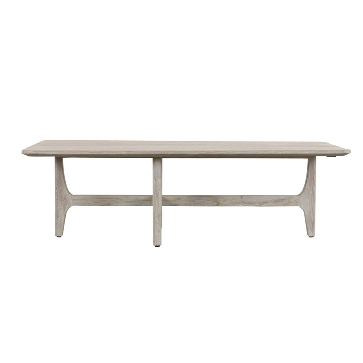 Gray Teak Wood Outdoor Coffee Table Dawn Outdoor Coffee Table Collection