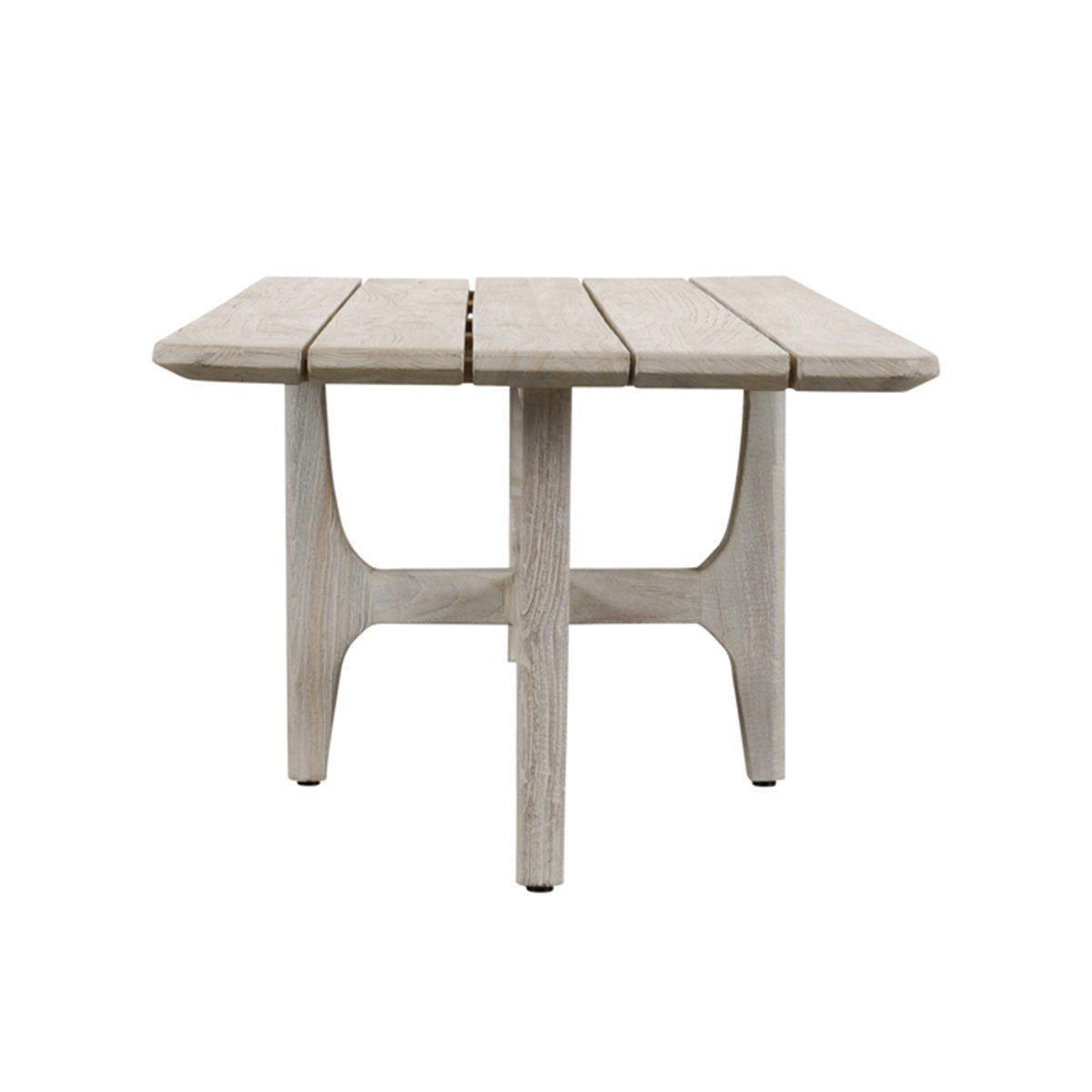 Gray Teak Wood Outdoor Coffee Table Dawn Outdoor Coffee Table Collection