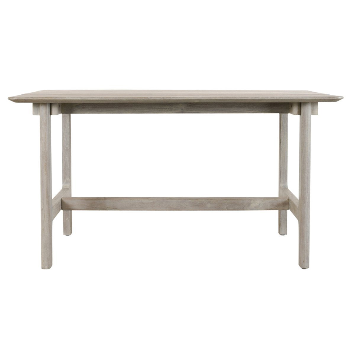 Gray Teak Wood Outdoor Bar & Counter Table Dawn Outdoor Counter Table Collection