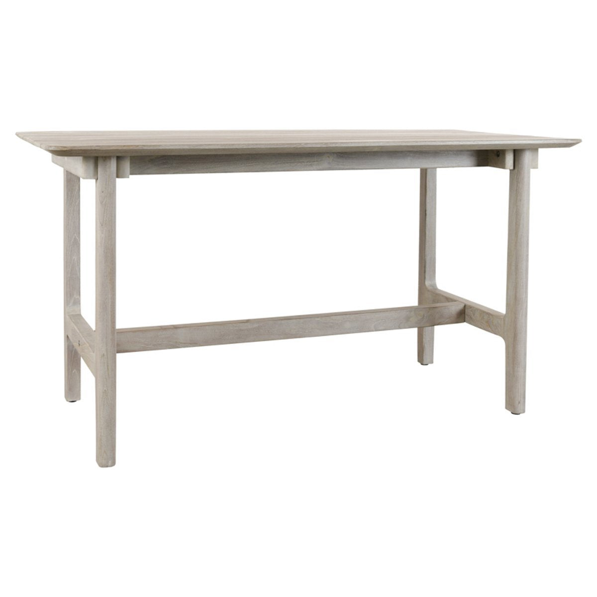 Gray Teak Wood Outdoor Bar & Counter Table Dawn Outdoor Counter Table Collection