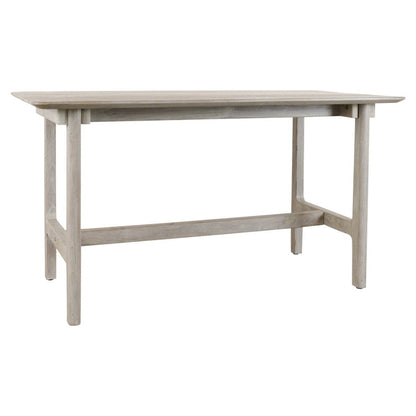 Gray Teak Wood Outdoor Bar & Counter Table Dawn Outdoor Counter Table Collection