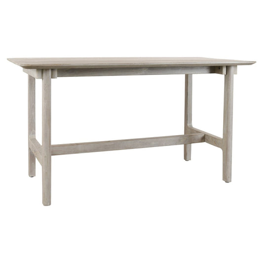 Gray Teak Wood Outdoor Bar & Counter Table Dawn Outdoor Counter Table Collection