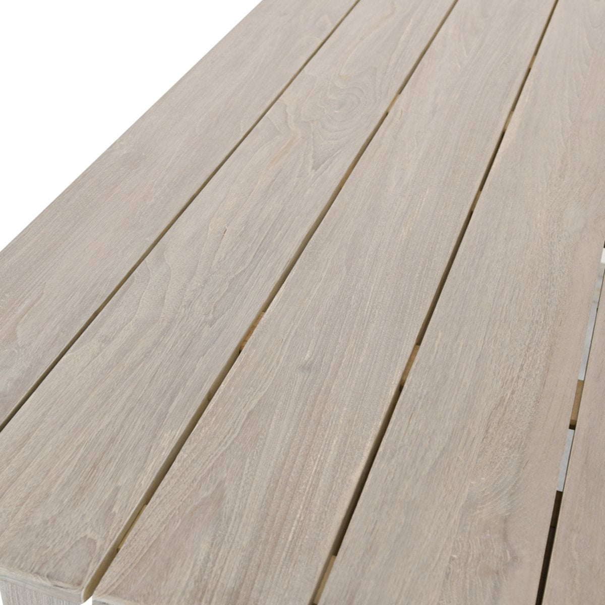 Gray Teak Wood Outdoor Bar & Counter Table Dawn Outdoor Counter Table Collection