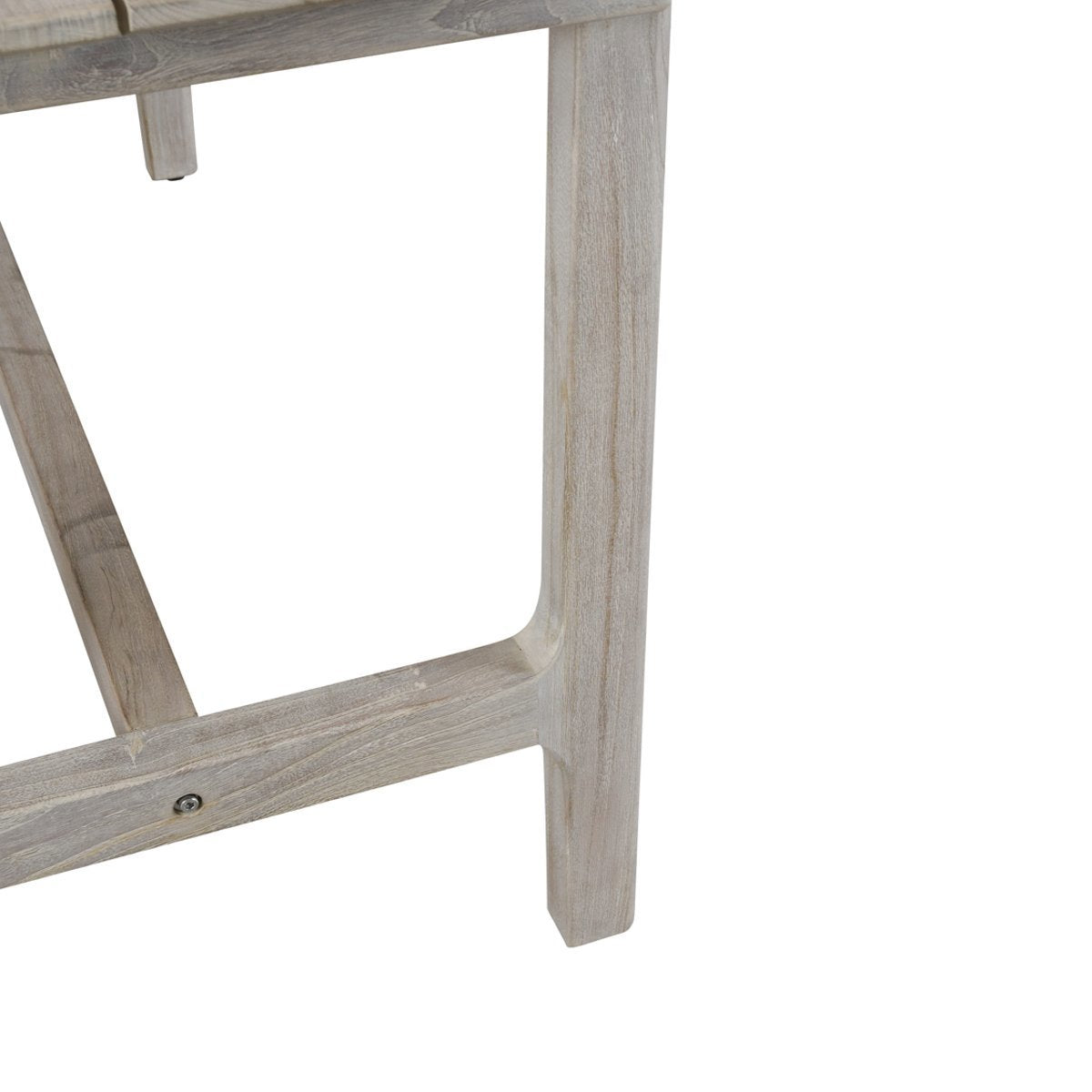 Gray Teak Wood Outdoor Bar & Counter Table Dawn Outdoor Counter Table Collection
