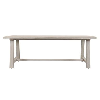 Gray Teak Wood Outdoor Dining Table Agnes Outdoor Dining Table Collection