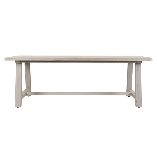 Gray Teak Wood Outdoor Dining Table Agnes Outdoor Dining Table Collection