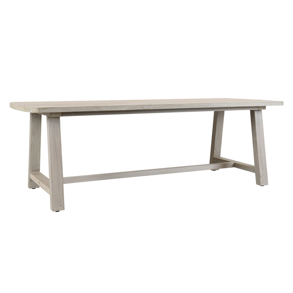 Gray Teak Wood Outdoor Dining Table Agnes Outdoor Dining Table Collection