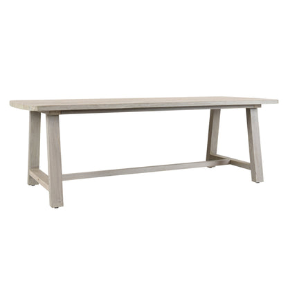 Gray Teak Wood Outdoor Dining Table Agnes Outdoor Dining Table Collection