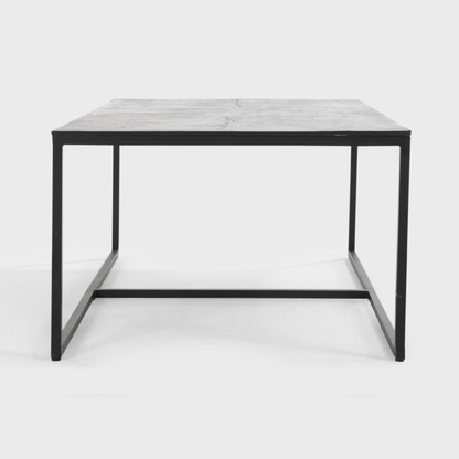 Dark Antique Cast Aluminum Coffee Table Buckley Coffee Table Set of 3 Collection