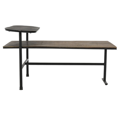 Dark Antique Both Cast Aluminium tops Coffee Table Wagner Coffee Table Collection