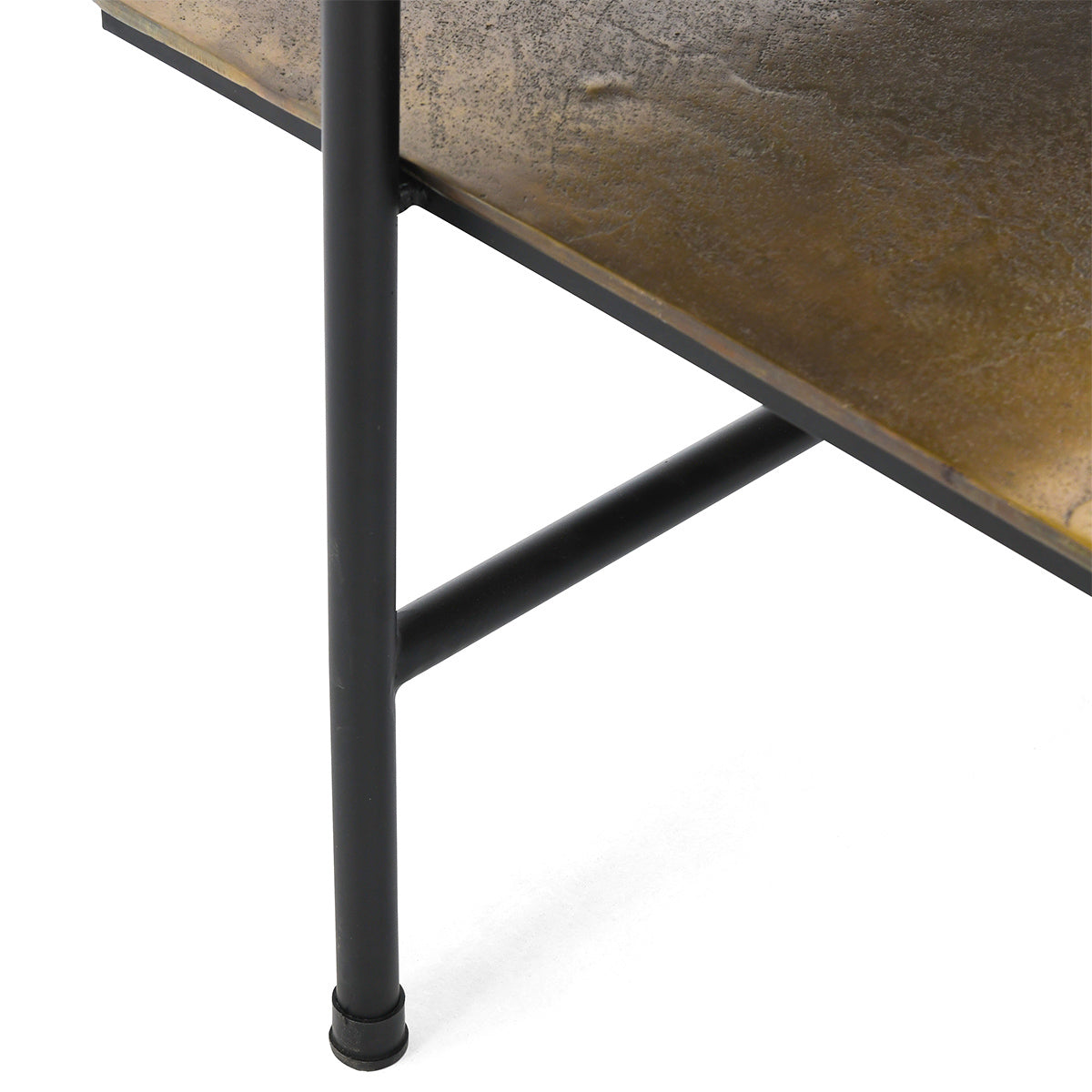 Dark Antique Both Cast Aluminium tops Coffee Table Wagner Coffee Table Collection