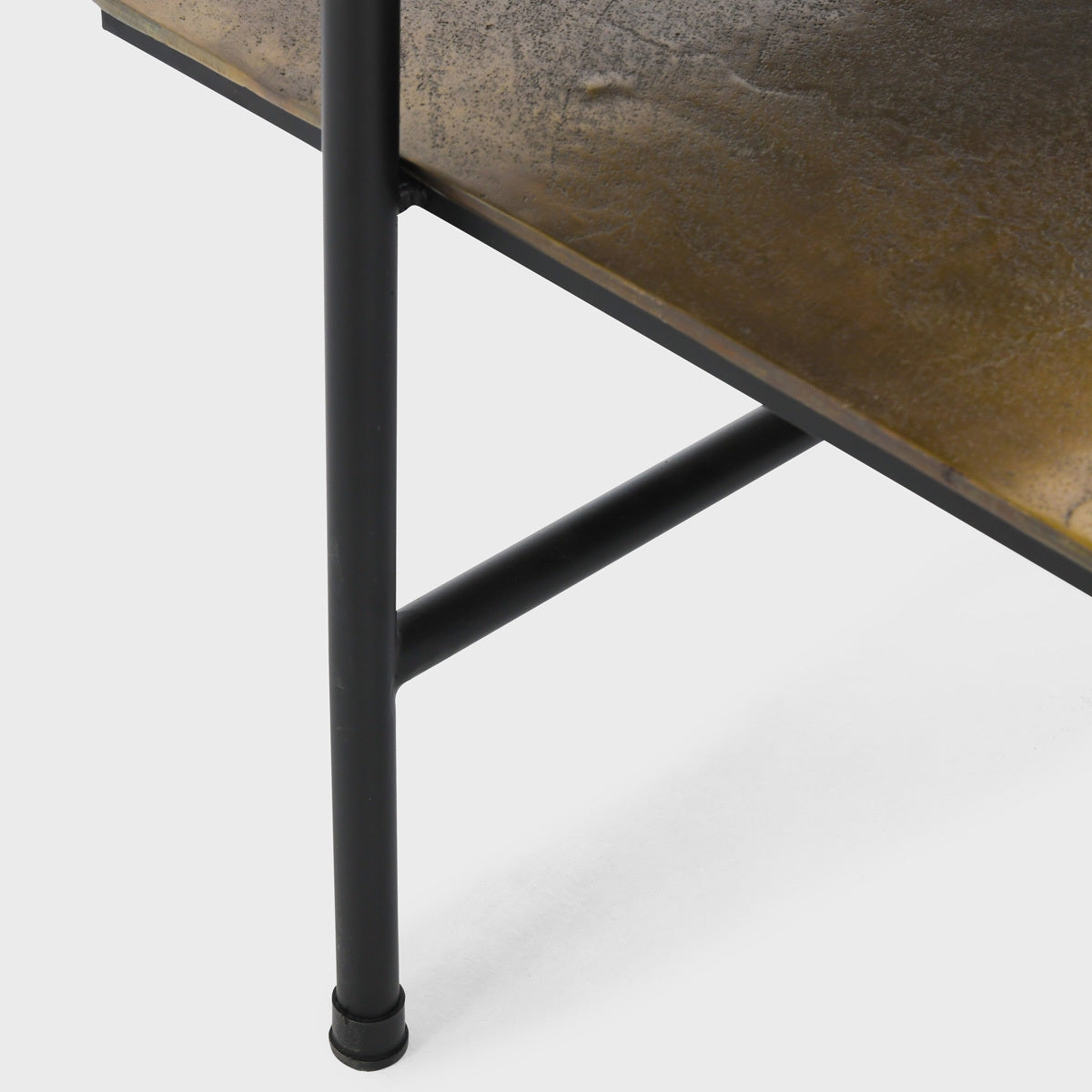 Dark Antique Both Cast Aluminium tops Coffee Table Wagner Coffee Table Collection