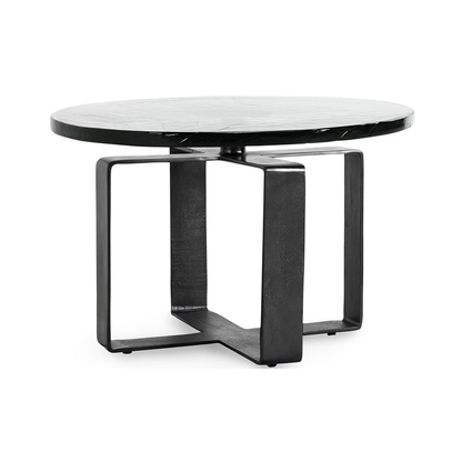 Dark Antique Cast Aluminum Coffee Table Keith Coffee Table Collection