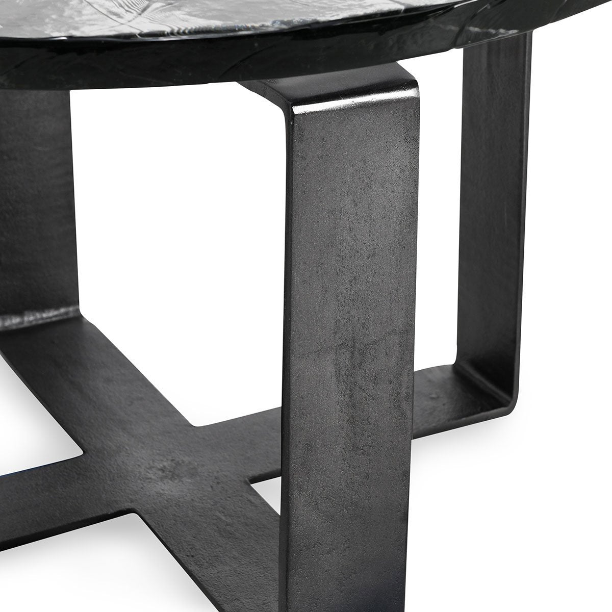 Dark Antique Cast Aluminum Coffee Table Keith Coffee Table Collection