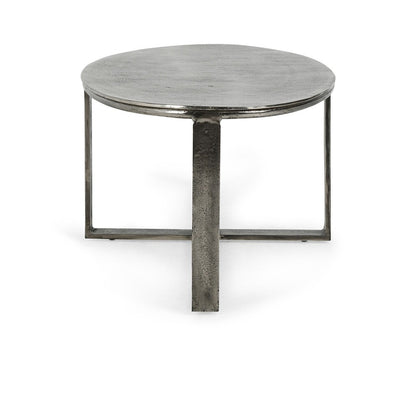 Nickel Antique Cast Aluminum Coffee Table Flores Coffee Table Collection
