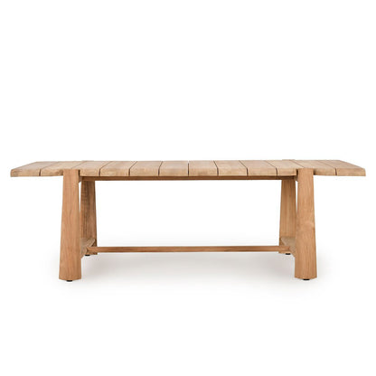 Natural Grade-A Teak Wood Outdoor Dining Table Aston Outdoor Dining Table Collection