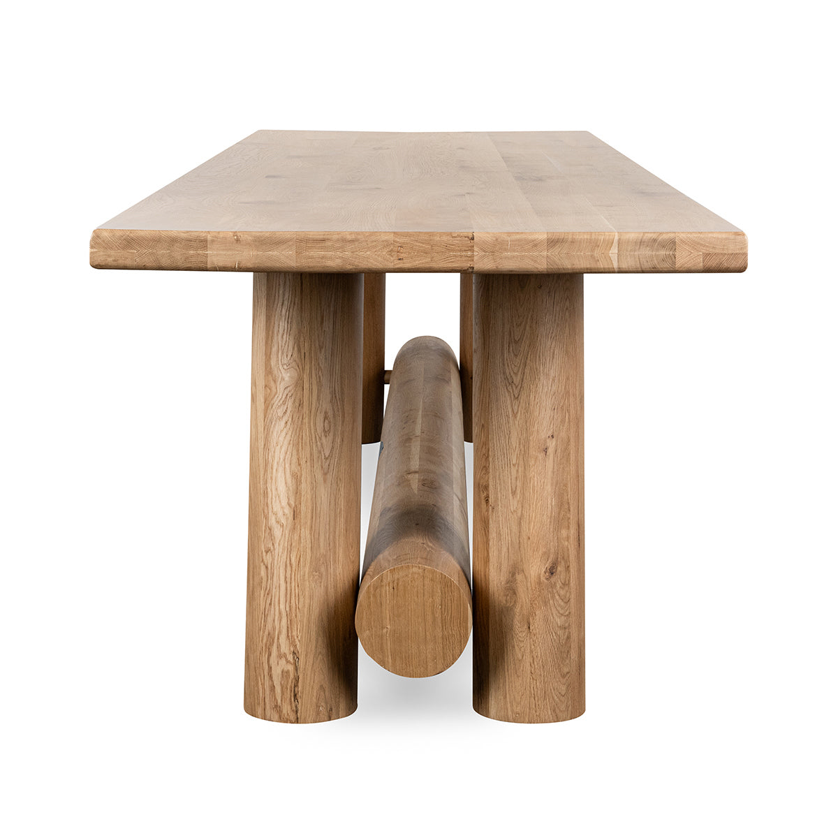 Light Oak Oak Wood Bar & Counter Table Foundation Counter Table Collection