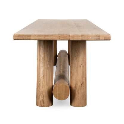 Light Oak Oak Wood Bar & Counter Table Foundation Counter Table Collection