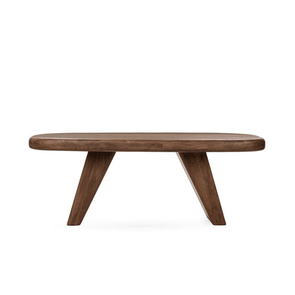 Chestnut Acacia Wood Desk Harvey Desk Collection