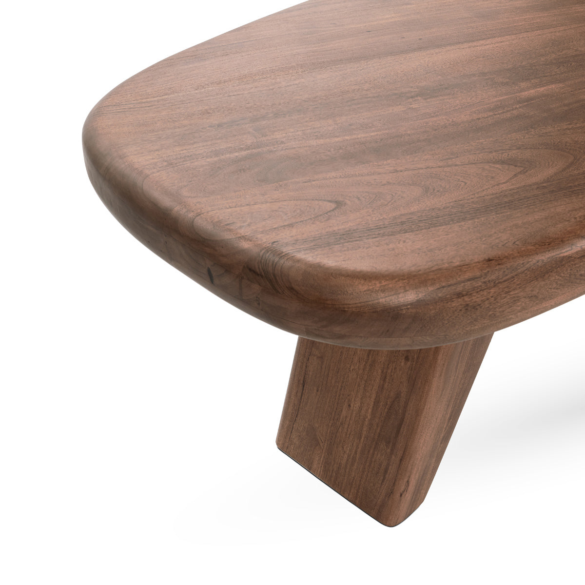 Chestnut Acacia Wood Desk Harvey Desk Collection