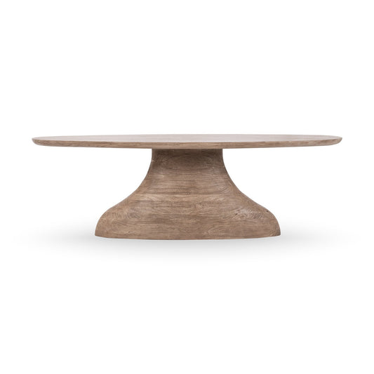 Sandstone Greige Acacia Wood Dining Table Amra Dining Table Collection