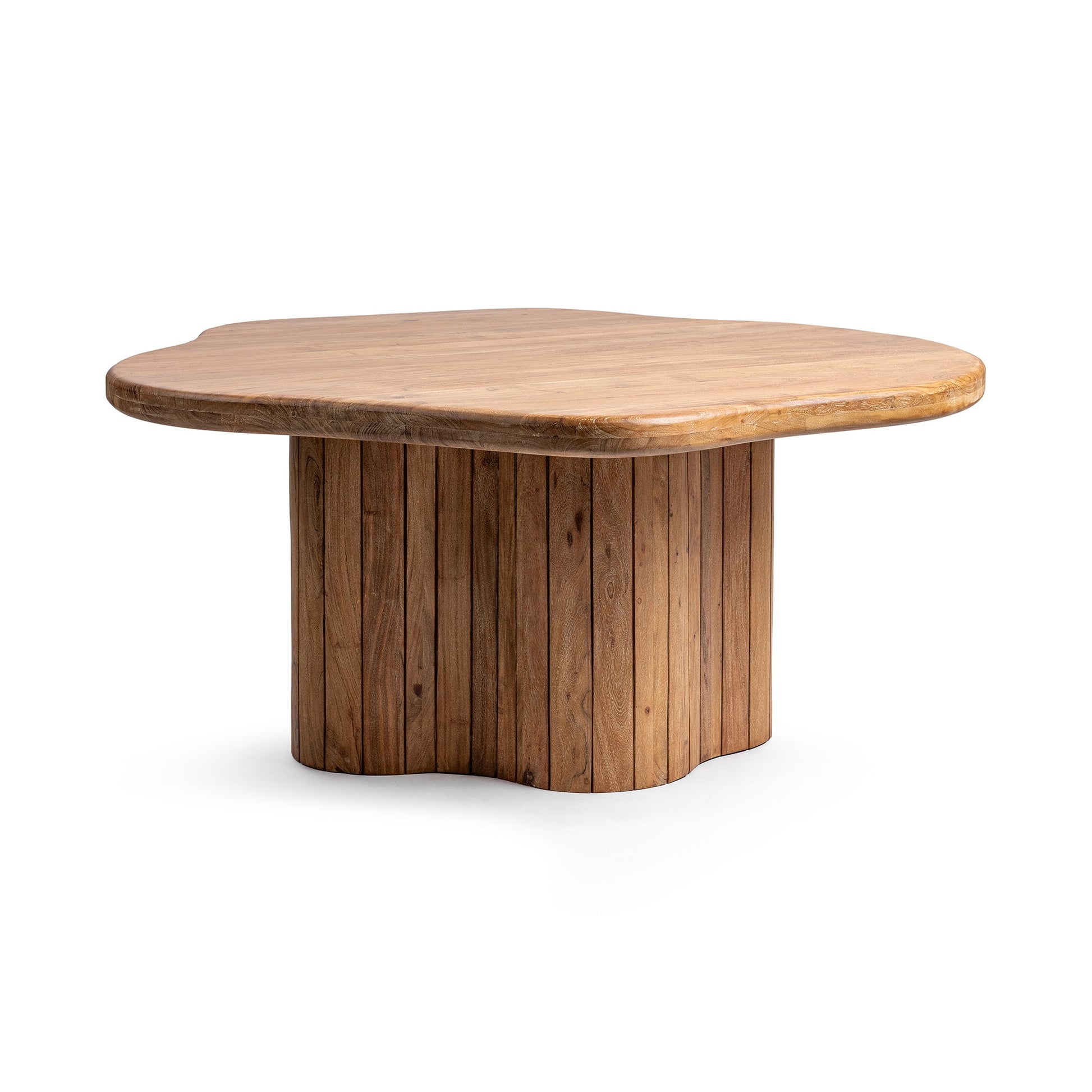 Golden Wheat Acacia Wood Dining Table Alvaro Dining Table Collection
