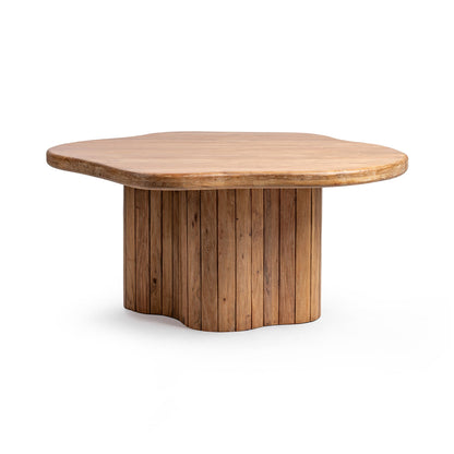 Golden Wheat Acacia Wood Dining Table Alvaro Dining Table Collection