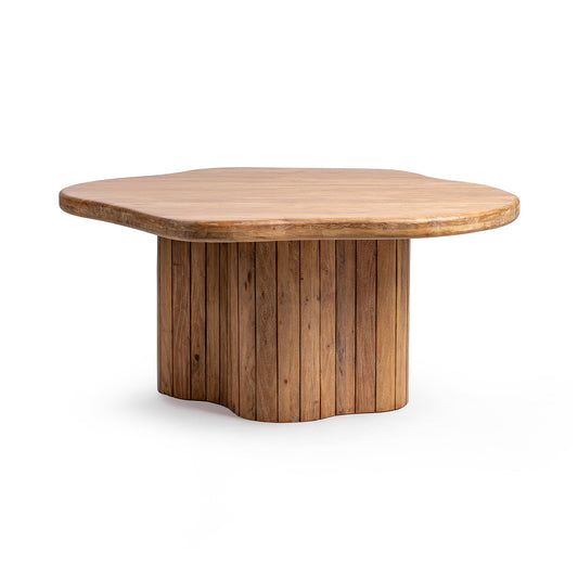 Golden Wheat Acacia Wood Dining Table Alvaro Dining Table Collection