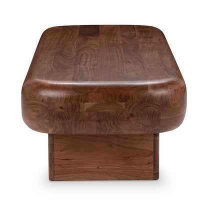 Acorn Brown Acacia Wood Coffee Table Craig Coffee Table Collection