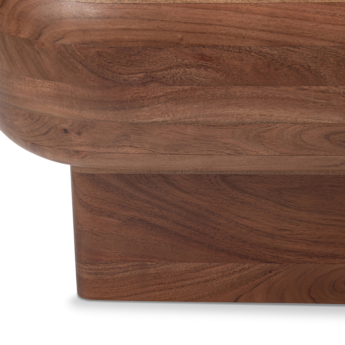 Acorn Brown Acacia Wood Coffee Table Craig Coffee Table Collection