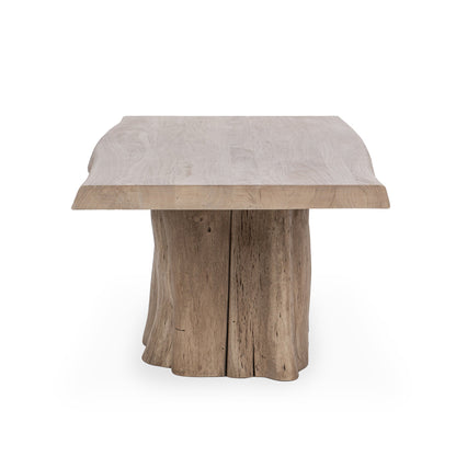 Sandstone Greige Acacia Wood Dining Table Terra Dining Table Collection