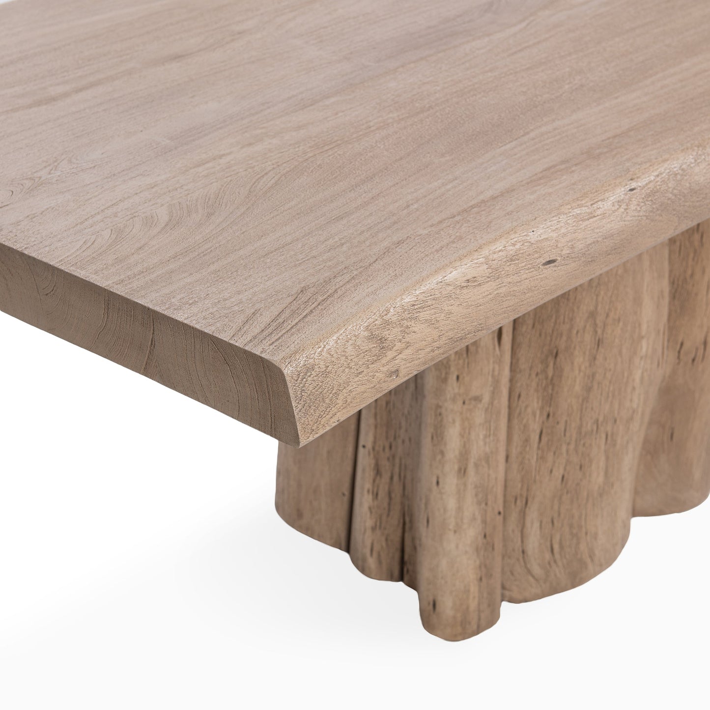 Sandstone Greige Acacia Wood Dining Table Terra Dining Table Collection