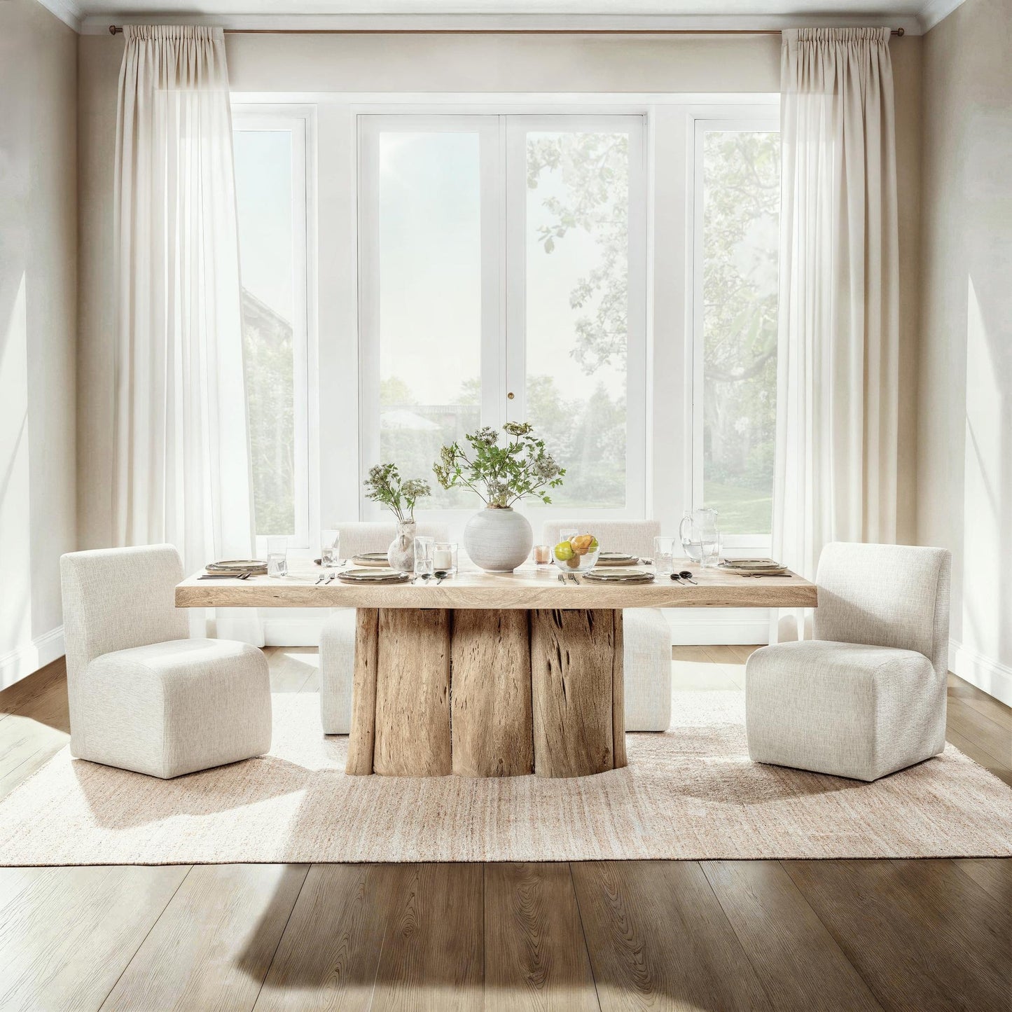 Terra Dining Table Sandstone Greige