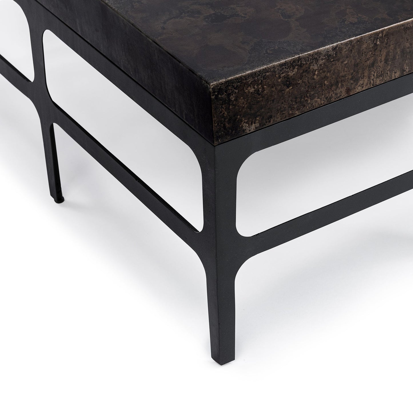 Rust Noir Iron Coffee Table Adela Coffee Table Collection