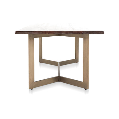 Bark Brown Mango Wood Dining Table Kade Dining Table Collection