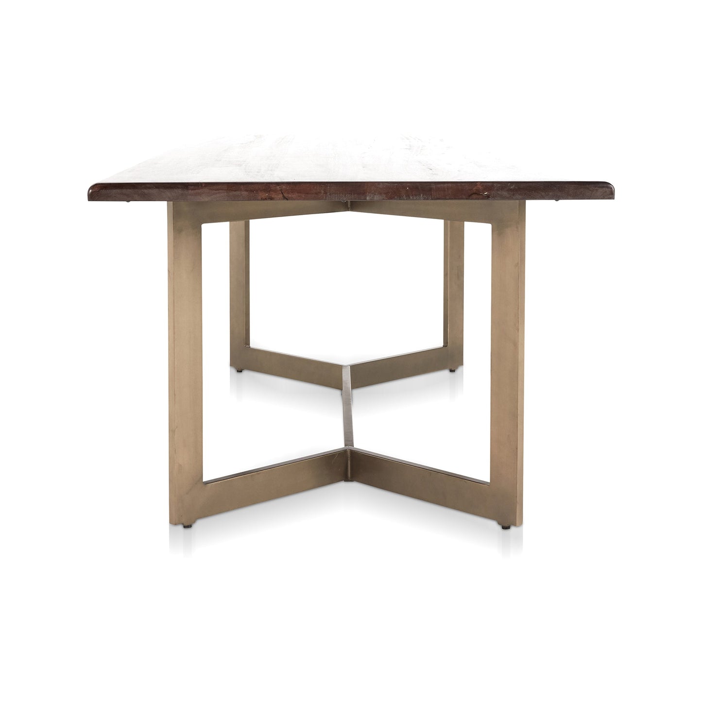 Bark Brown Mango Wood Dining Table Kade Dining Table Collection