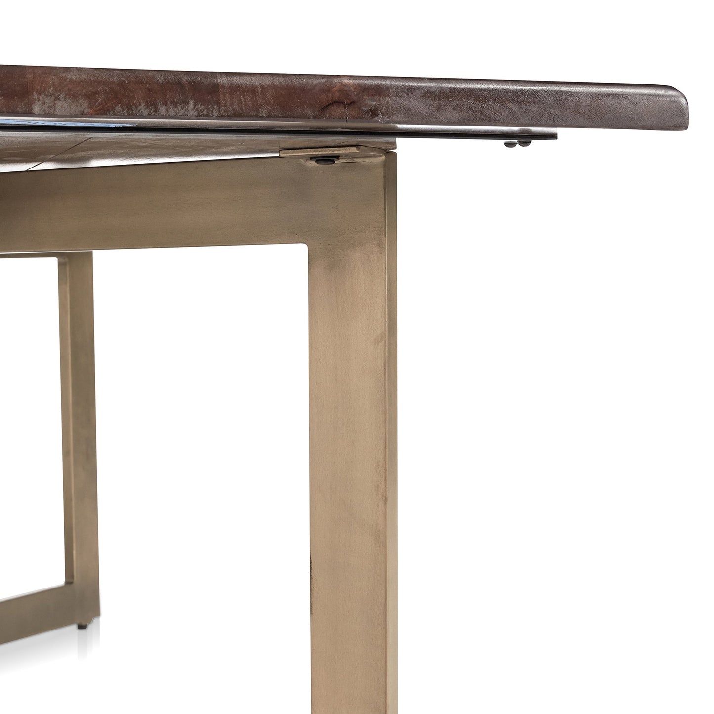 Bark Brown Mango Wood Dining Table Kade Dining Table Collection