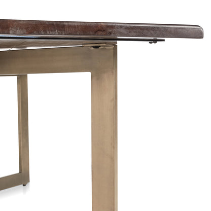 Kade Dining Table Bark Brown